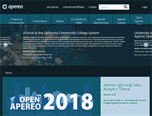 Tablet Screenshot of apereo.org